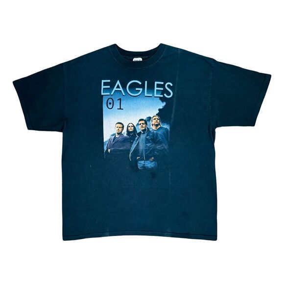 Vintage Anvil 2001 The Eagles Invesco Field @ Mile High Denver Tee - Size XL - Picture 1 of 5